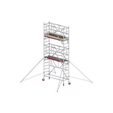 Andamio rodante RS TOWER 41 estrecho con Safe-Quick®  plataforma