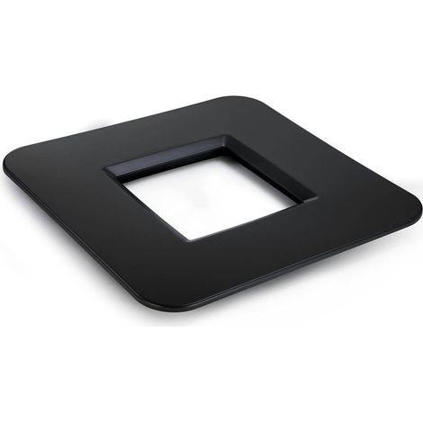 Mondum Mediterraneo Quadratischer Tischfuß 80×80 cm Schwarz