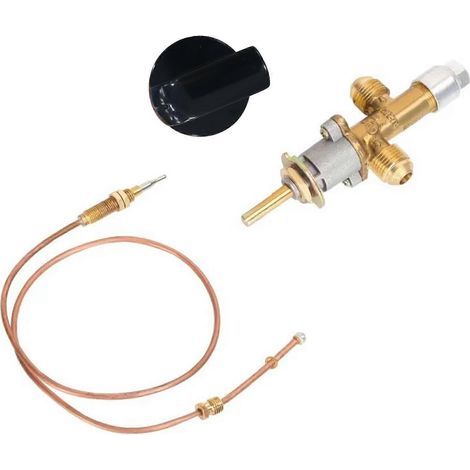 Ensemble de soupapes de sécurité pour barbecue et chauffage à gaz régulateur basse pression composant pour chauffage extérieur ensemble de soupapes à gaz pour barbecue (1/5)