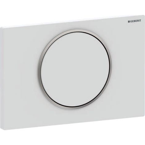 Geberit Sigma10 Betätigungsplatte für Spül-Stopp-Spülung, rund, (1/2)