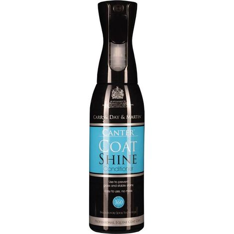 Spray lucidante coda e criniera cavalli previene formazione di macchie Canter Coat Shine 500 ml