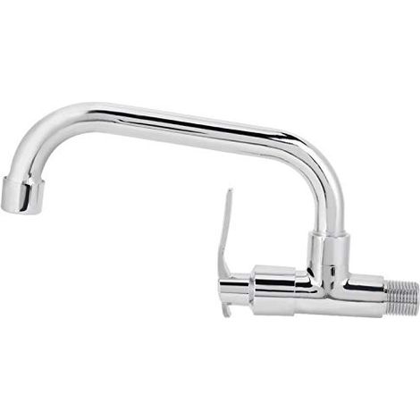 Robinet Mural G1/2in Laiton Rotatif 360° Eau Froide (1/5)