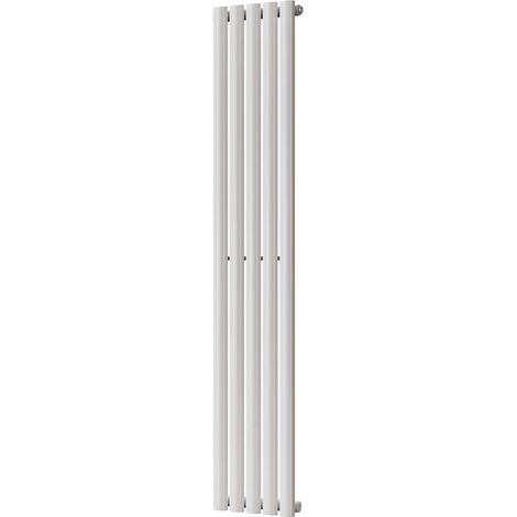Omeara - White Vertical Radiator H1600mm x W290mm Single Panel (1/3)