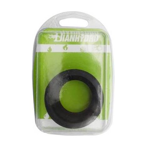 MORSETTO IN GOMMA NERA PER CANOTTI BLISTER Misura: Diam. Est. mm 50