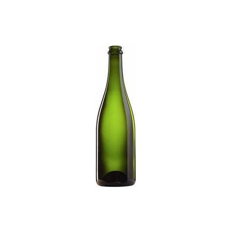 12 x BOTTIGLIA CHAMPENOISE P/TAPPO A CORONA 0,750 L