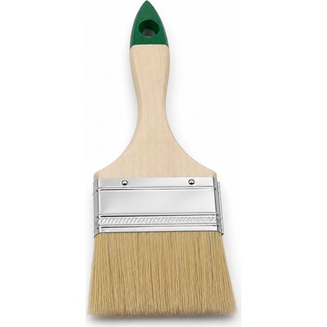 2-inch wooden-handled brush for barbecue painting and cleaning (1/5)