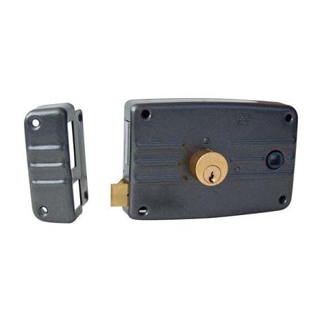 SERRATURA LEGNO APPLICARE 486603 ISEO - C.TONDO FISSO M3+SCR+Q8 E.MM 60 SX- 2 pezzi