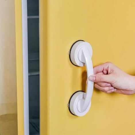 Large Glass Door and Window Handles, Bathroom Sliding Doors, Cabinets, Wardrobes, Suction Cups, Non-Marking Handles, Non-Porous Anti-Absorption Handles (1/5)