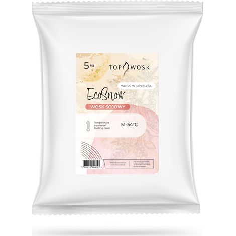 Polvere di cera di soia EcoSnow 5 kg