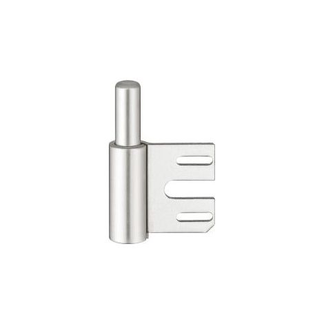 Charnière pour meuble acier nickelé – Partie cadre V 8100 – Ø rouleau 15mm – Longueur rouleau 38mm – Sens d'ouverture DIN gauche/droite – Simonswerk (1/5)