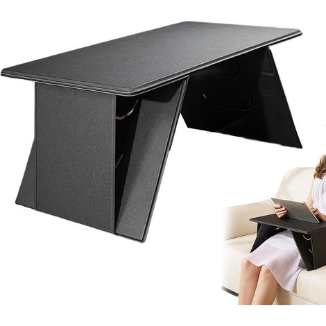 Plateau Volant Auto - Tablette Pliable pour Ordinateur de Véhicule,Porte-Gobelet Voiture - pour Professionnels, Voyageurs, Trajets Quotidiens, Camions, SUV, Remorques, Berlines, (1/5)