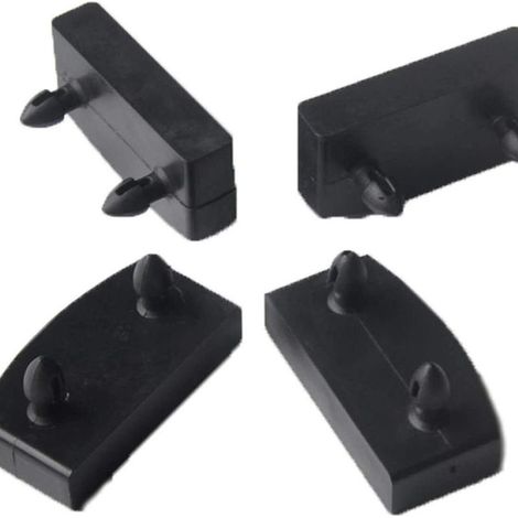 Jeu de 20 supports de lit en plastique pour embouts de 53,5 à 54,5 mm (1/5)