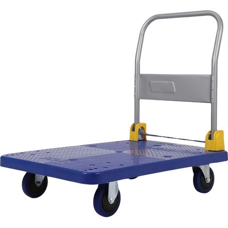 Chariot Plateforme, Conception Robuste, Roues Pivotantes, 40x24in (1/2)
