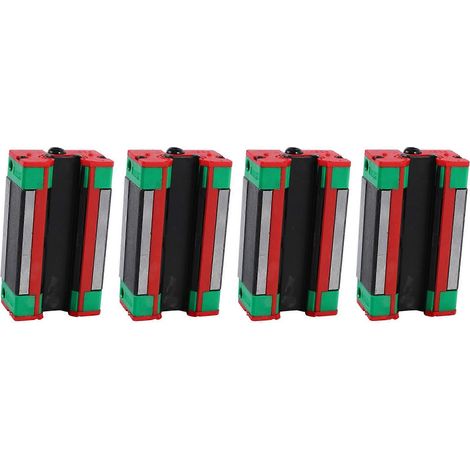 4 blocs de guidage linéaires en acier HGH20CA de 20 mm, pour l'équipement de fabrication de pièces de machines CNC (1/5)