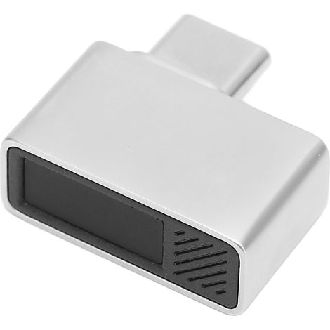 Lecteur d'empreintes digitales USB-C, reconnaissance en 0.5s, détection à 360°, compatible Windows 7 à 11 pour ordinateur portable