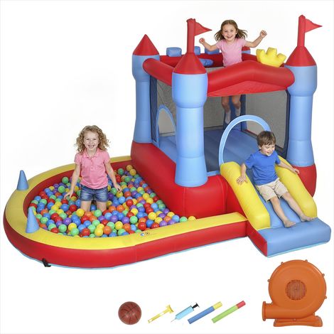 Château gonflable Aire de jeux gonflable avec toboggan (1/5)