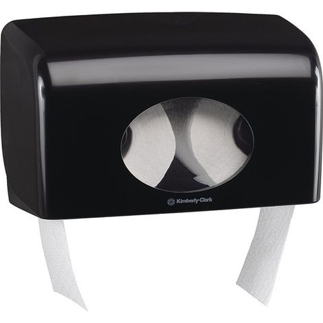 Distributore doppio di carta igienica AQUARIUS 7191 H180xL298xP130 Mm circa 1 distributore AQUARIUS