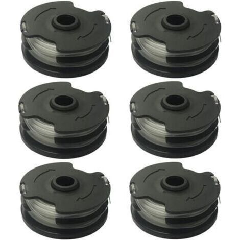 Bobine de fil pour Parkside PRTA 20-Li A1 / B2 / C3 Bobines de Fil de Rechange pour débroussailleuse sans fil LIDL Parkside PRTA 20-Li A1 / B2 / C3, PRT 300 A1, PRT 550 A1 / A3 (6pcs) (1/5)