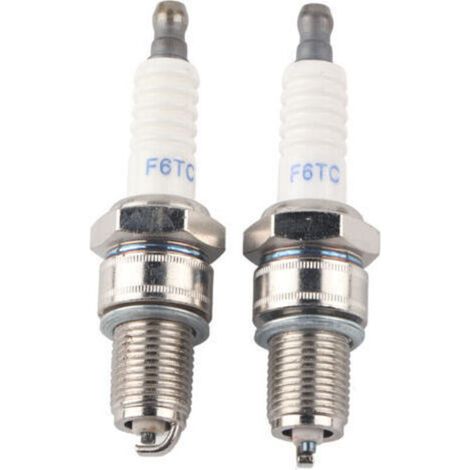 2 candele F6RTC per motore Torch MTD 951-10292 751-10292 131-039 per tosaerba e generatore --Crezuo