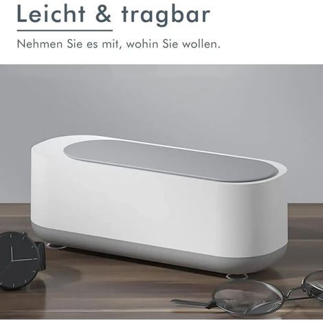 Nettoyeur, nettoyeur ultrasonique à haute fréquence,à 360° tridimensionnelle de Nettoyage à sec,pour les Lunettes, Bijoux, Bracelets de montres, Jouets (1/5)