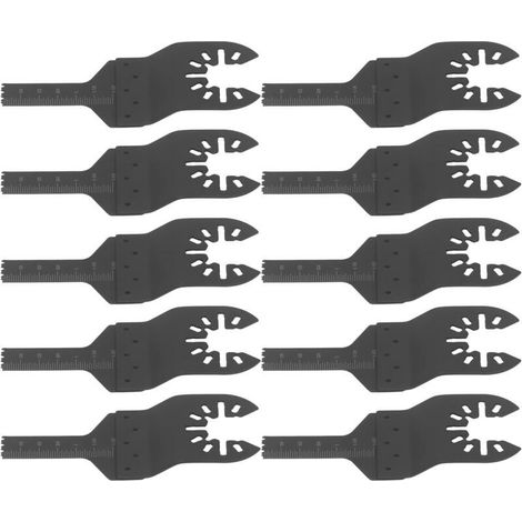 Lames oscillantes universelles HCS pour outil multifonction, résistantes à la chaleur, coupe bois précise, compatibilité étendue (1/5)