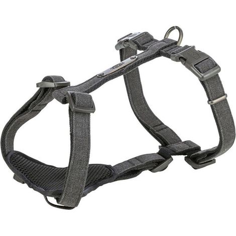Trixie Comfort Geschirr schwarz Größe S/M für Hunde