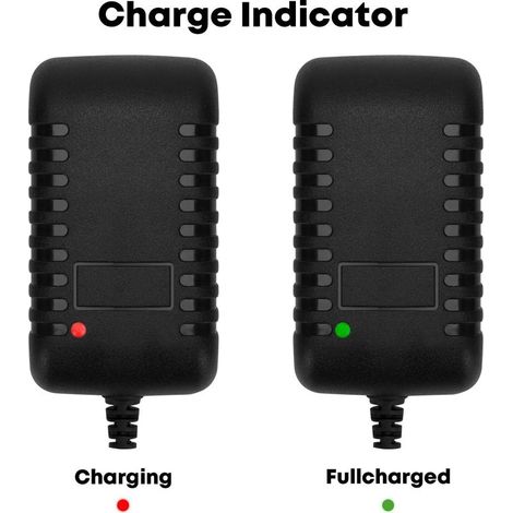 Chargeur de Batterie 21V, Chargeur de Batterie Lithium avec Voyant de Contrôle pour Tronçonneuse Électrique à Batterie Lithium (1/5)