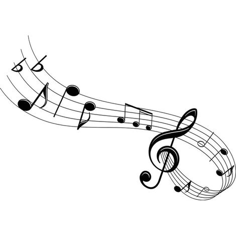 Stickers muraux théme musique (1/2)