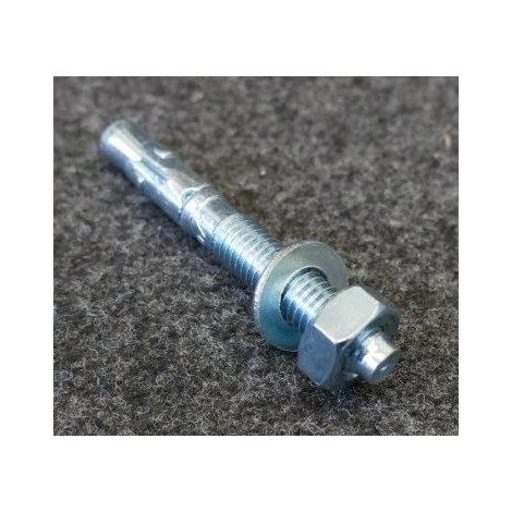 Boîte de 50 goujons d'ancrage - vis à frapper acier 10x75mm pour fixation lourde dans matériaux pleins RAM (1/2)