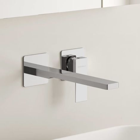 Kronenbach Quara 3.0 Waschtisch-Wandarmatur Ausladung 24 cm (1/5)
