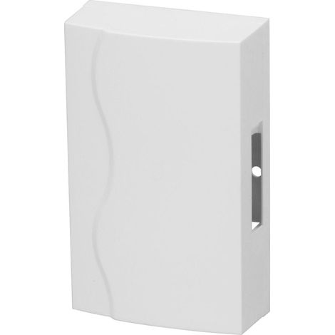 Heidemann Zweiklang-Gong Wave 230V reinweiß 168 x 105 x 45 mm 82 dB