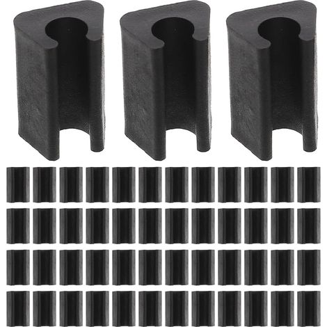 100 patins de protection pour chaises jardin, en plastique résistant (1/5)