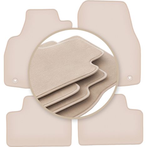 Tapis beiges PREMIUM pour : Opel Astra H berline, hayon, break, TwinTop, cabriolet, coupé 2003-2010 (1/5)
