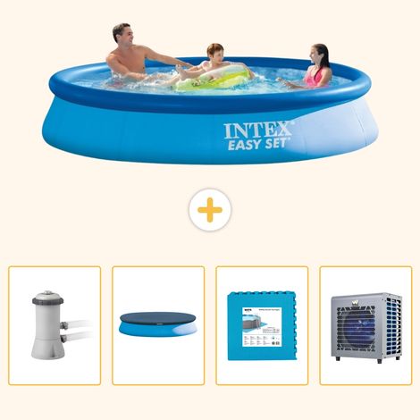 Intex Piscine Easy Set Ronde - 366x76 cm - 5-pièces S290 (1/5)