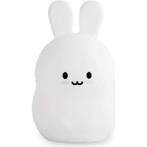 Veilleuse lapin en silicone, rechargeable par USB, cadeau pour enfants (1/5)
