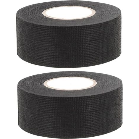 rouleaux de ruban isolant noir pour serre-câbles électriques automobiles, gaine thermorétractable (1/5)