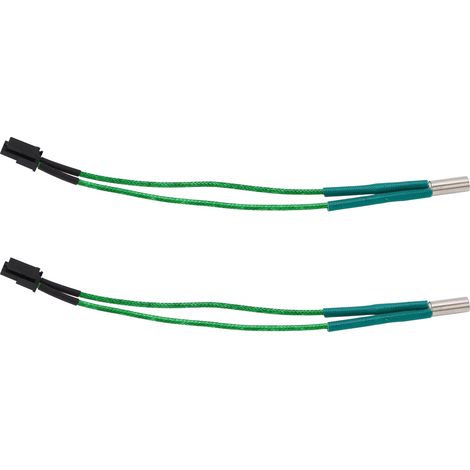 Lot de 2 tubes chauffants pour cartouche d'imprimante 3D, anti-oxydation, haute puissance, compatibles avec les imprimantes VORON 24 V, 15 mm et 65 W (1/5)