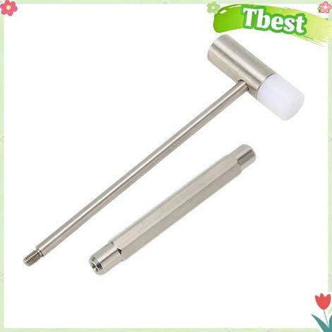 Tbest marteau à maillet à bijoux Marteau à bijoux Double Face, petit marteau à Double tête pour la réparation et lunettes outils (1/5)