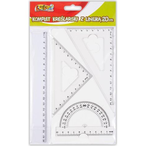 Penmate Zeichenset mit einem 20-cm-Lineal