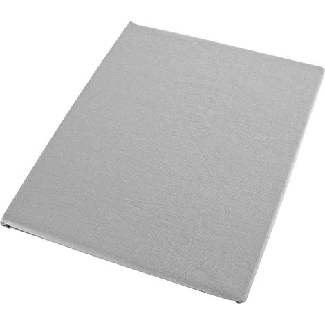 SÁBANA AJUSTABLE DE ALGODÓN 160X200CM GRIS