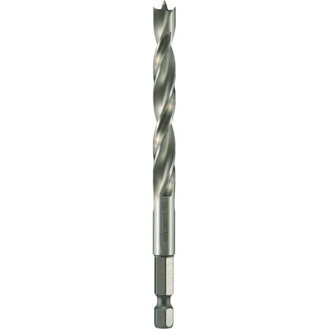 Alpen HSS Maschinen-Holzspiralbohrer Sechskantschaft Ø 6,0 mm 62200600100 (1/3)