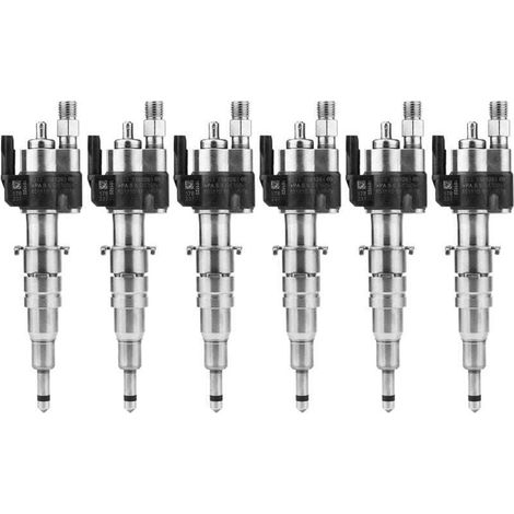 Kit de inyectores de combustible de 6 piezas para BMW 135i, 335i, 535i, 650i, 740i, 750i y X6 (13537585261-09) (1/2)