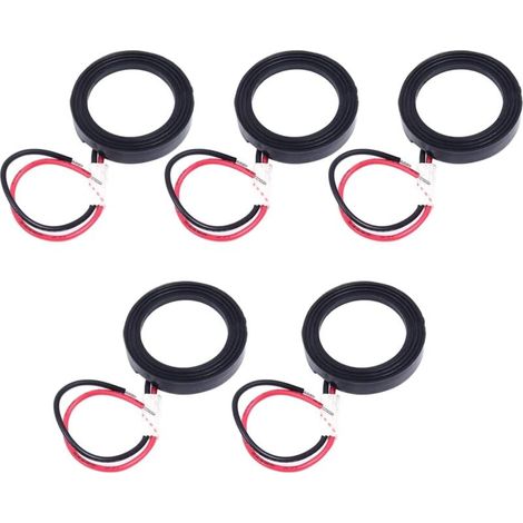 Accesorios para nebulizador ultrasónico KZQ de 5 piezas, accesorios para humidificador ultrasónico de 25 mm y 1,70 MHz, con cable nebulizador y junta cerámica (1/4)