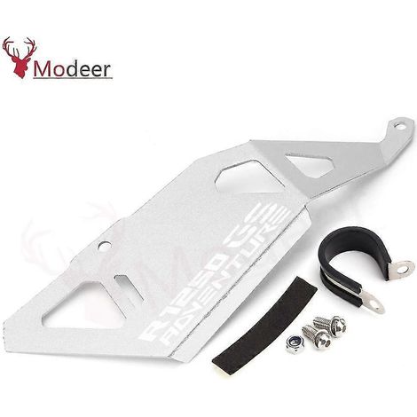 Schutzabdeckung für die Bedienelemente der Motorradklappe – Silber – für BMW R 1250 GS Adventure, R1250 GS Adventure, R1250 GS Adventure, R1250 GS Adventure (Modelljahr 2022) (1/5)