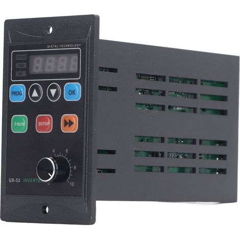 Convertisseur de fréquence 30 W avec LED, mini-onduleur numérique pour moteur, entrée monophasée 176-264 V, sortie triphasée 0-220 V (1/5)