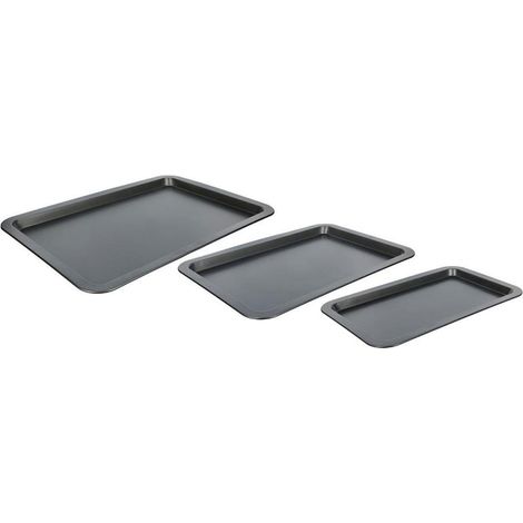 3 plaques de cuisson en acier (1/2)