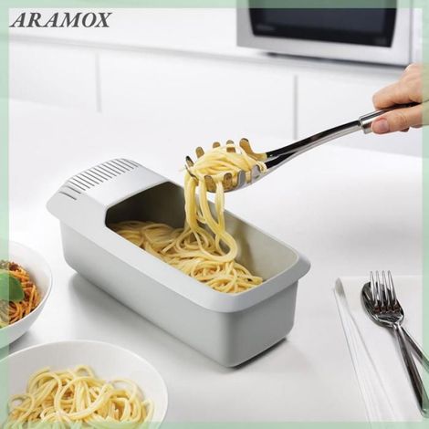 Cuiseur À Pâtes - Micro-ondes - Avec Passoire Intégrée - Pour Cuisine Domestique - 1 Pièce (1/5)