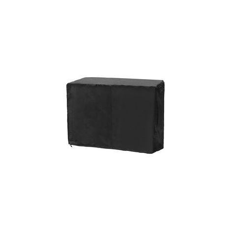 Housse pour barbecue 120 x 60 x 90 cm – Tissu Oxford 210D – Imperméable et résistante aux UV – Fermeture par cordon de serrage et œillets – Sac de rangement inclus