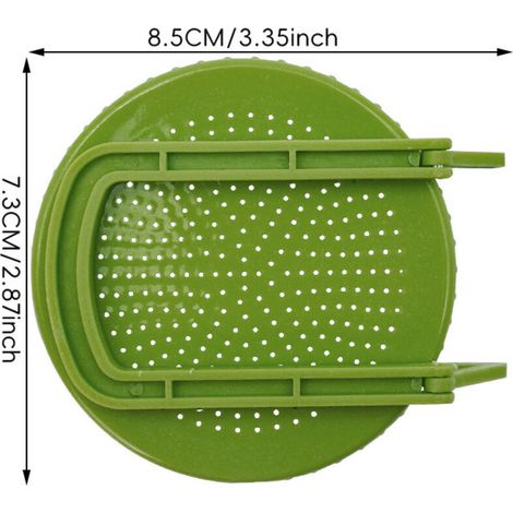 Couvercles de germination, couvercles de germination de légumes, couvercles à large ouverture avec poignée pour la maison, le jardinage, les haricots, la luzerne et le brocoli (1/3)