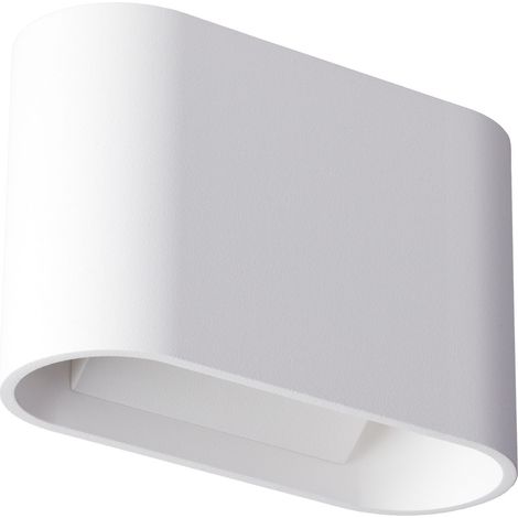 Applique OVALY blanc 4000K 394lm 8W IP65 - EUROPOLE - 37954 (1/3)